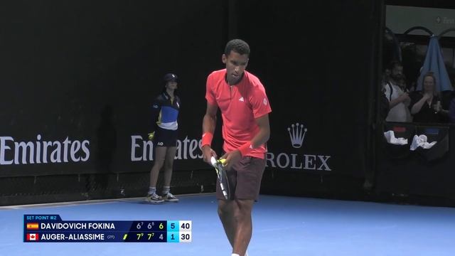 Alejandro Davidovich Fokina v Felix Auger-Aliassime Highlights | Australian Open 2025 Second Round