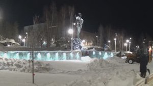 Сквер Опаленной Юности в Ноябрьске.