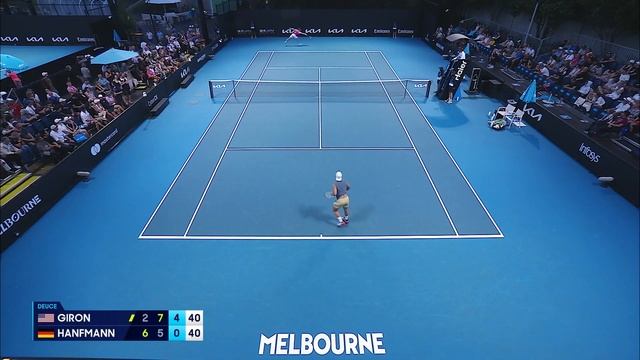 Marcos Giron v Yannick Hanfmann Highlights | Australian Open 2025 First Round