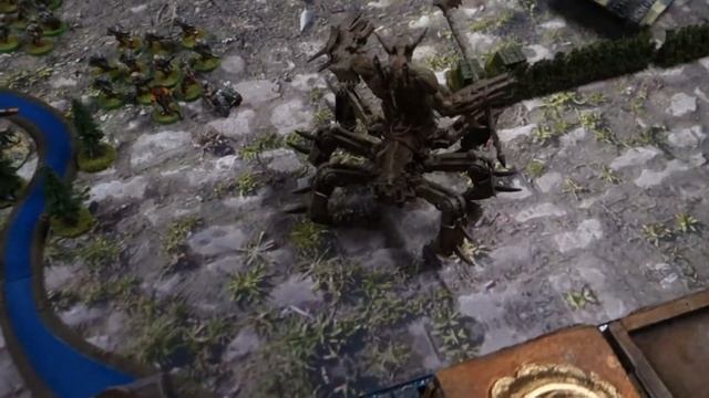 Warhammer 40k Season 5 Battle 3 Guard v Chaos turn by turn comments.