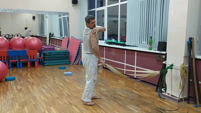 Работа с резиной в дзюдо (самбо)