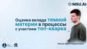 Оценка вклада темной материи в процессы с участием топ-кварка