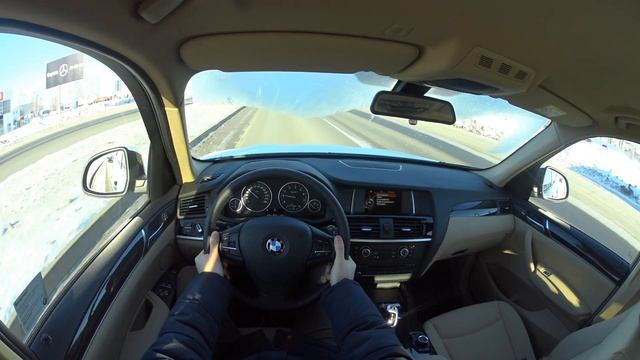 2015 BMW X3 POV Test Drive