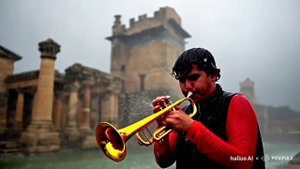 Город смыт дождём со стены