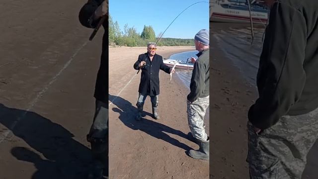 Рыбалка Иртыш, Щукарик мелкий, но с каждого заброса.