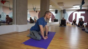Фрагмент занятия "Здоровая спина" в клубе Like Fitness. Тренер Веснин Сергей