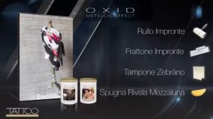 Tattoo OXID   metallo e colore   effetto METALLIC