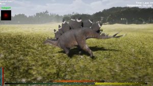 Pangea Survival - Стегозавр - Gameplay (PC)