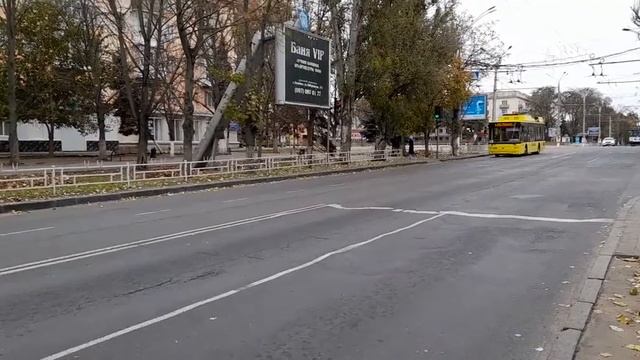 Троллейбус ЮМЗ Т2 #474 И Богдан #498 22.11.20 Херсон смотреть онлайн