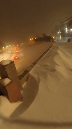 Красивые кадры метели