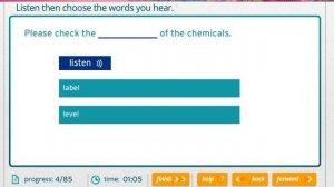 MARLINS TEST FOR JUNIOR ENGINE OFFICER, Listening score 100%