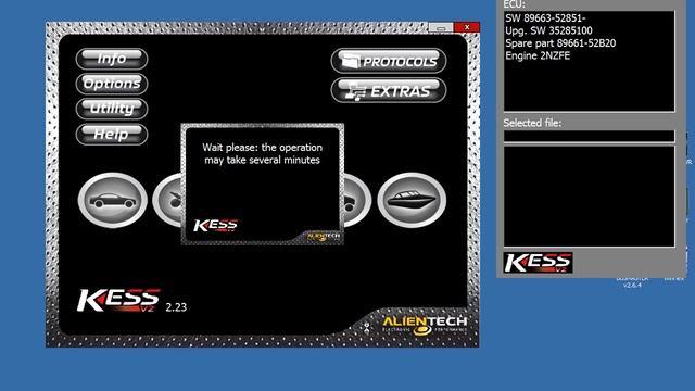 Kess 5 017 VR server Toyota