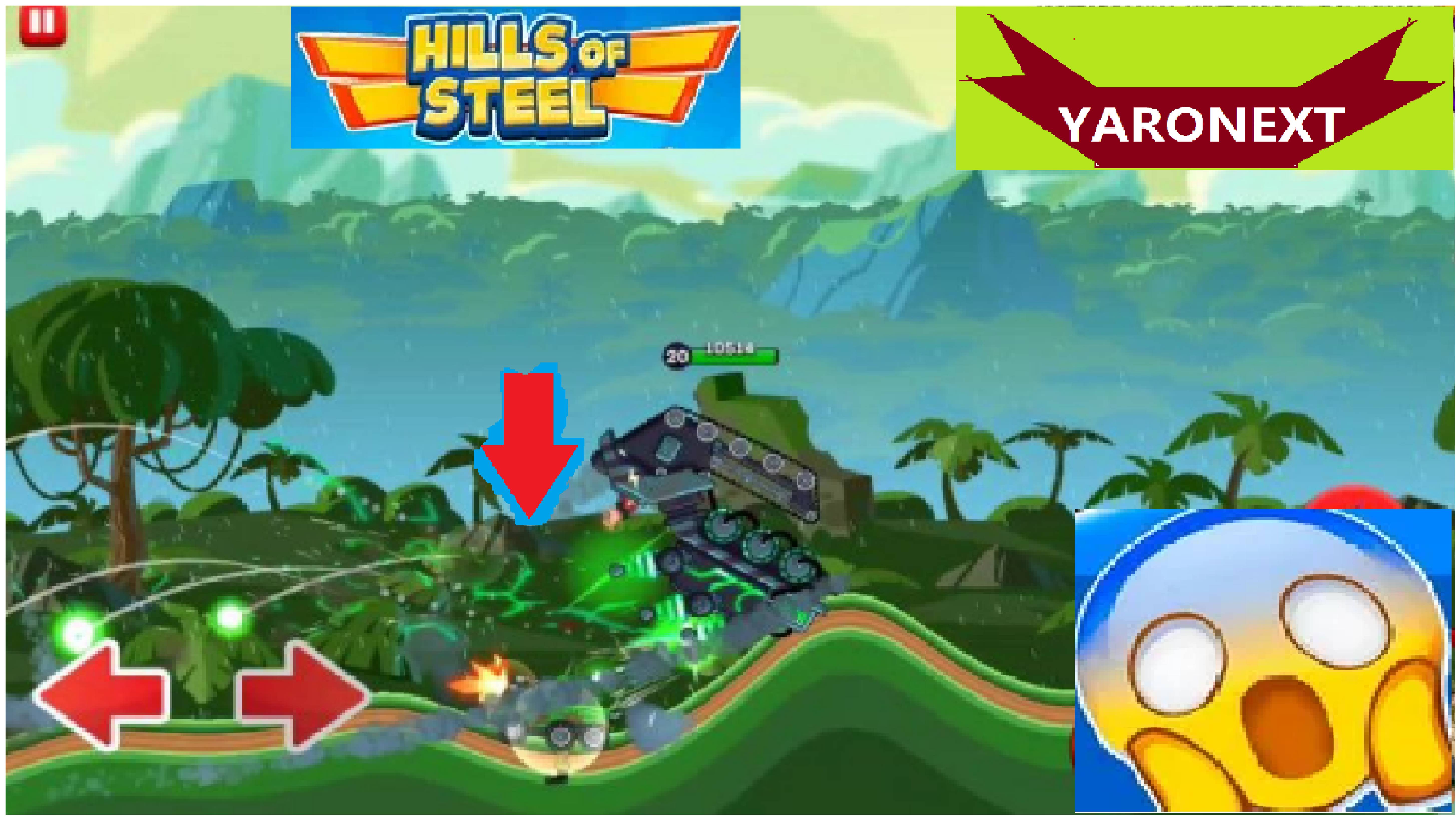 Все Особенности нового управления танками // Hills of Steel смотреть онлайн