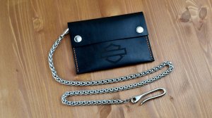 Мото карткейс в стиле HD на цепочке. Ручная работа