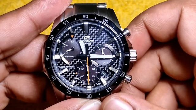 Time setting casio edifice EQS-930 смотреть онлайн