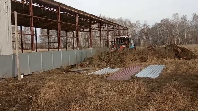 Самосвал из ГАЗ-52 и зимовка животных в нашем хозяйстве #38 смотреть онлайн