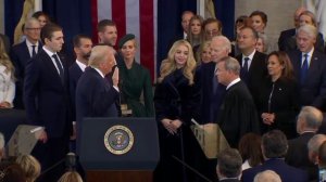 Трамп вступает в должность 47-го президента США Donald Trump takes office as the 47th Presid