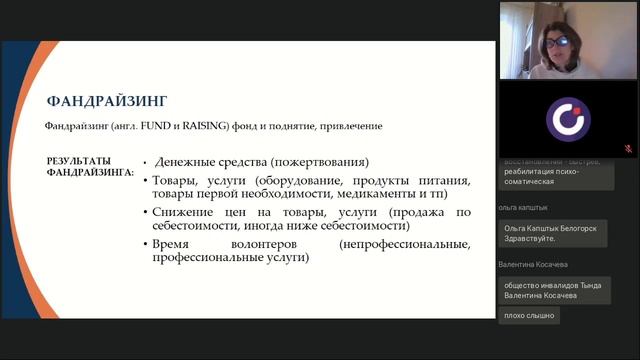 2.6.Взаимодействие СО НКО с внешней средой партнерство фандрайзинг репутационный имидж Инф. отк-ть