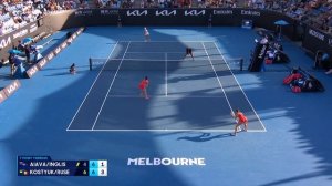 Inglis/Aiava v Ruse/Kostyuk Highlights | Australian Open 2025 First Round