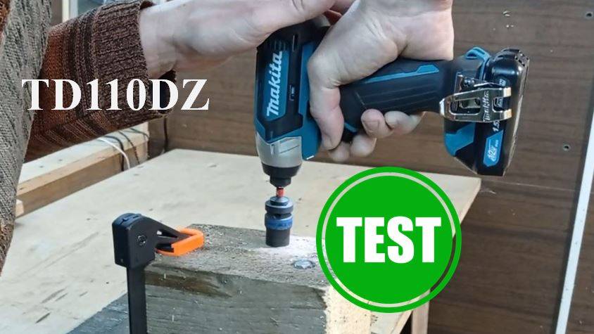 Один из Лучших ипмактов. Makita TD110D. Тест и Обзор