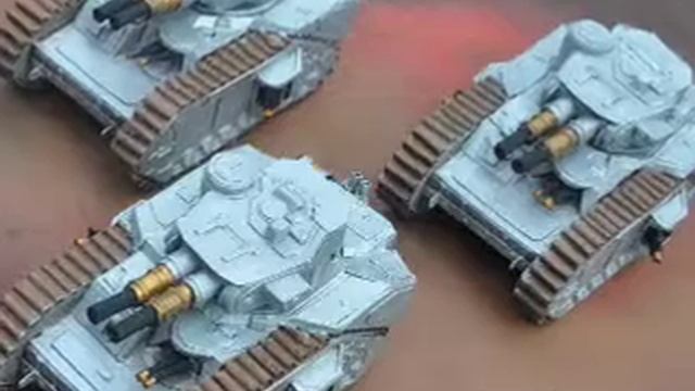 Macharius (Heavy Tank) Scratch built.mov