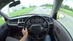 2001 Toyota Duet POV Test Drive