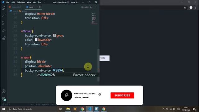 HTML & CSS awesome CSS button Hover Effects