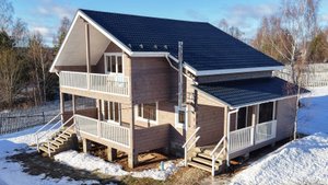 Дом из бруса в Старинках