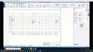 Монолитный каркас в Tekla (часть 2 - создание чертежных видов и работа с размерами)