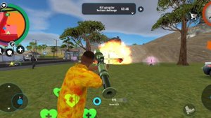 Crime Real Gangster 2 Clash Destroy the helicopter with a light weapon | Android Gameplay # 35