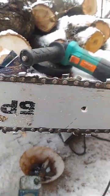 Ресурс и глубина пропила цепи на #бензопилу #shorts смотреть онлайн