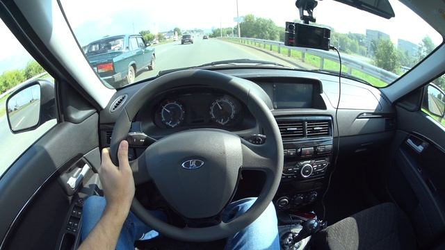 2015 Лада Приора Робот. POV Test Drive.