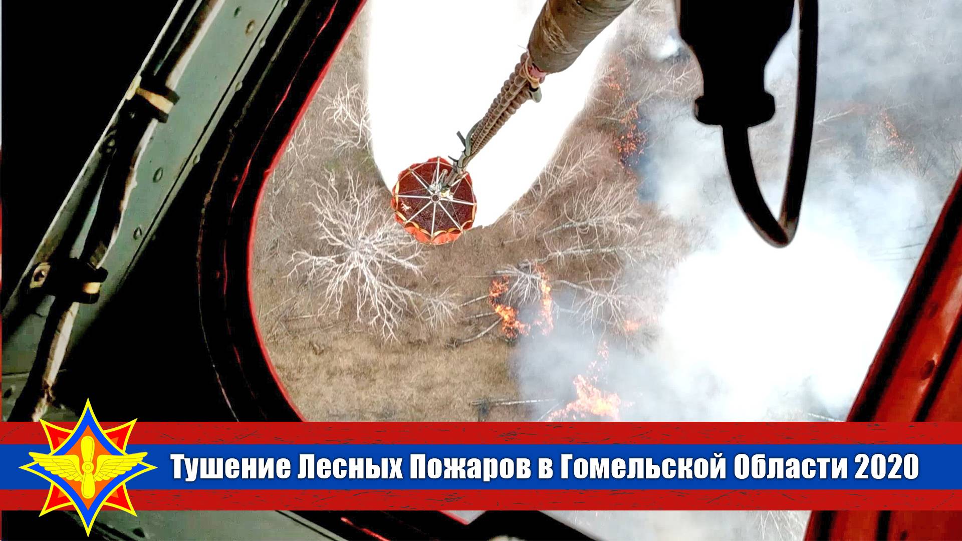 Тушение Лесных Пожаров в Гомельской Области 2020. Работа Спасателей.