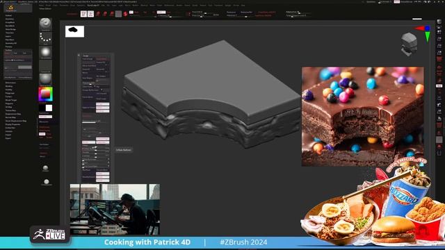 Cooking with Patrick 4D – ZBrush 2024