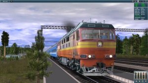 (Trainz) ТЭП70-0477 - Запуск и обзор