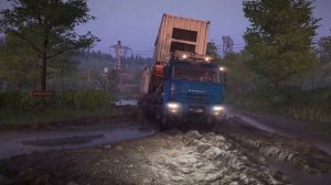 SNOWRUNNER/КАМАЗ 6350 8Х8 (Мустанг 5360)/КАК ДОСТАВИТЬ 3 ГЕНЕРАТОРА/MOZA+TSW+CRP/#snowrunner