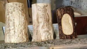 Первые мои изделия из дерева