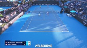 Watson/Noskova v Dart/Parry Highlights | Australian Open 2025 First Round