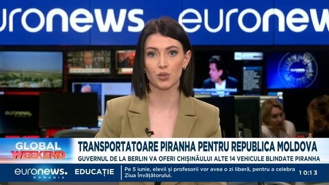 Știrile Euronews România - Global Weekend - de la ora 10:00 - 1 iunie 2024