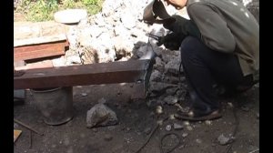 Ворота рамки и установка стоек Ч2