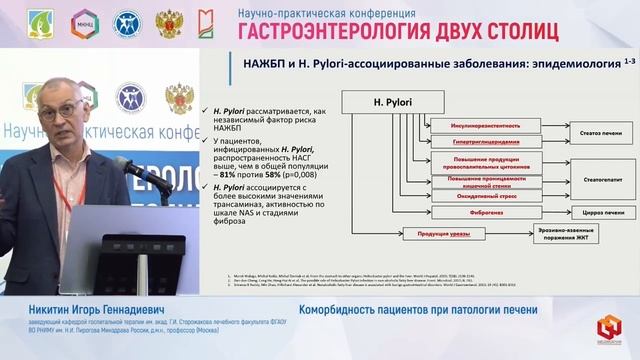 Никитин Игорь Геннадиевич Коморбидность пациентов при патологии печени