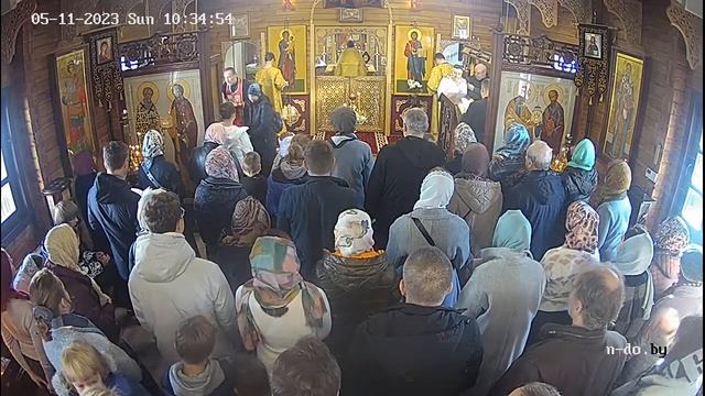 ☦ Прямой эфир |  Божественная литургия в храме Николая Японского г. Минска | 05.11.2023 г. в 9.30