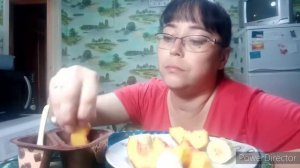 MUKBANG /ФРУКТЫ С ШОКОЛАДНЫМ ПУДИНГОМ/ ПУШКА👍👍👍