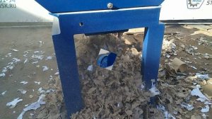 Измельчитель картонных втулок, гильз. Уничтожитель архивов