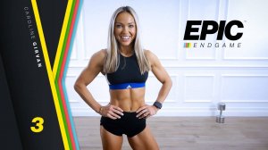 Caroline Girvan - ONLY THE GLUTES Workout with Dumbbells | EPIC Endgame Day 3