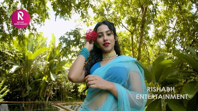 Saree Sundari | Expression Tutorial by Ariana | Blue Net Saree| Full HD | 2021