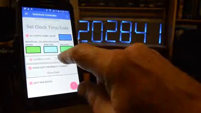 DIY 30cm (12in) 7-segment display - Wall Clock смотреть онлайн
