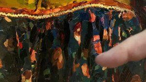 Рассматриваю технику живописи Филиппа Малявина и Абрама Архипова  на живых картинах