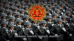"Unterwegs" East German Military March (В путь!)