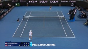 Miomir Kecmanovic v Holger Rune Highlights | Australian Open 2025 Third Round